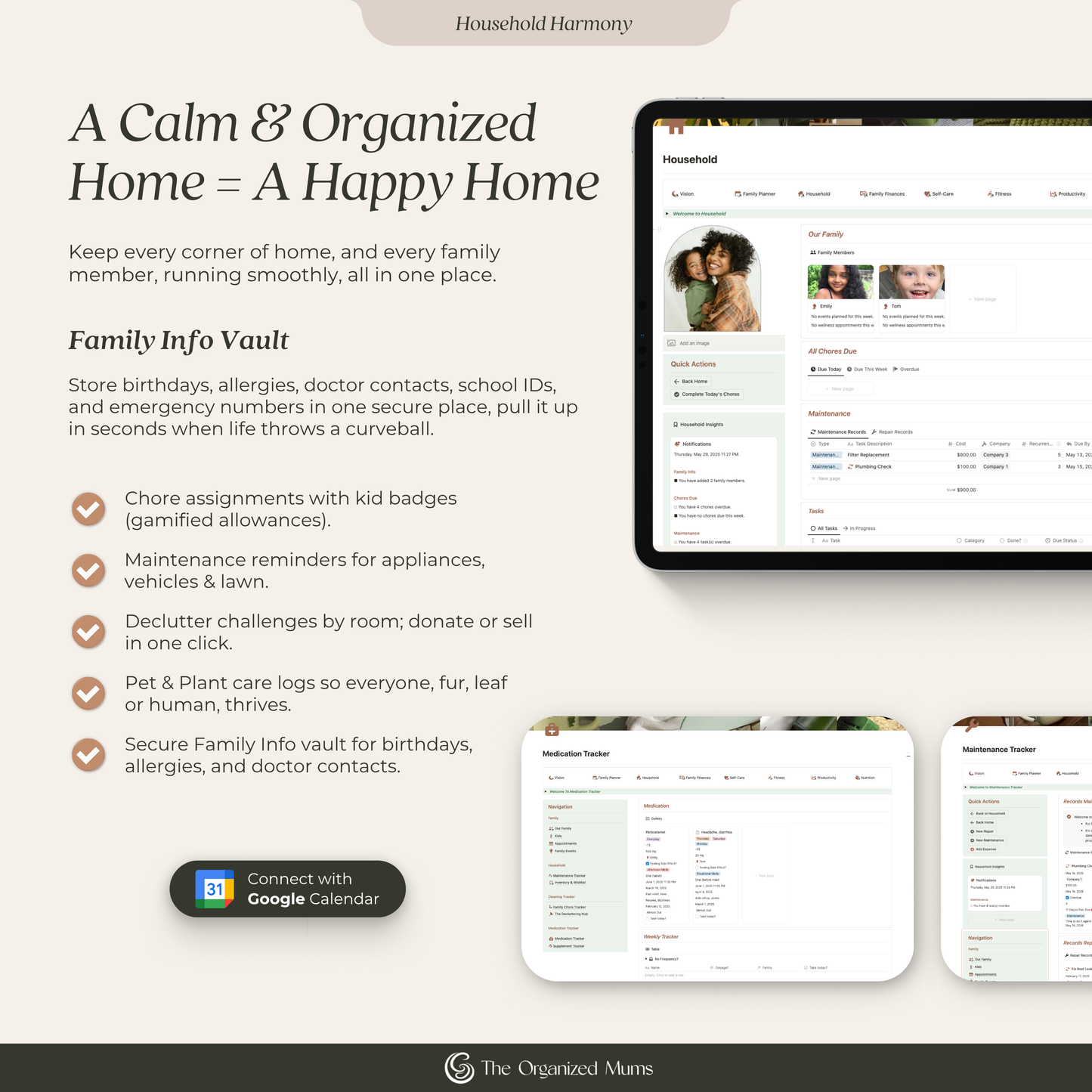 All-in-One Mom Planner (Notion)