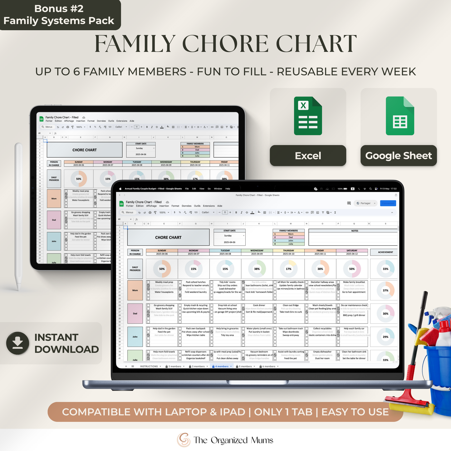 All-in-One Mom Planner (Notion)