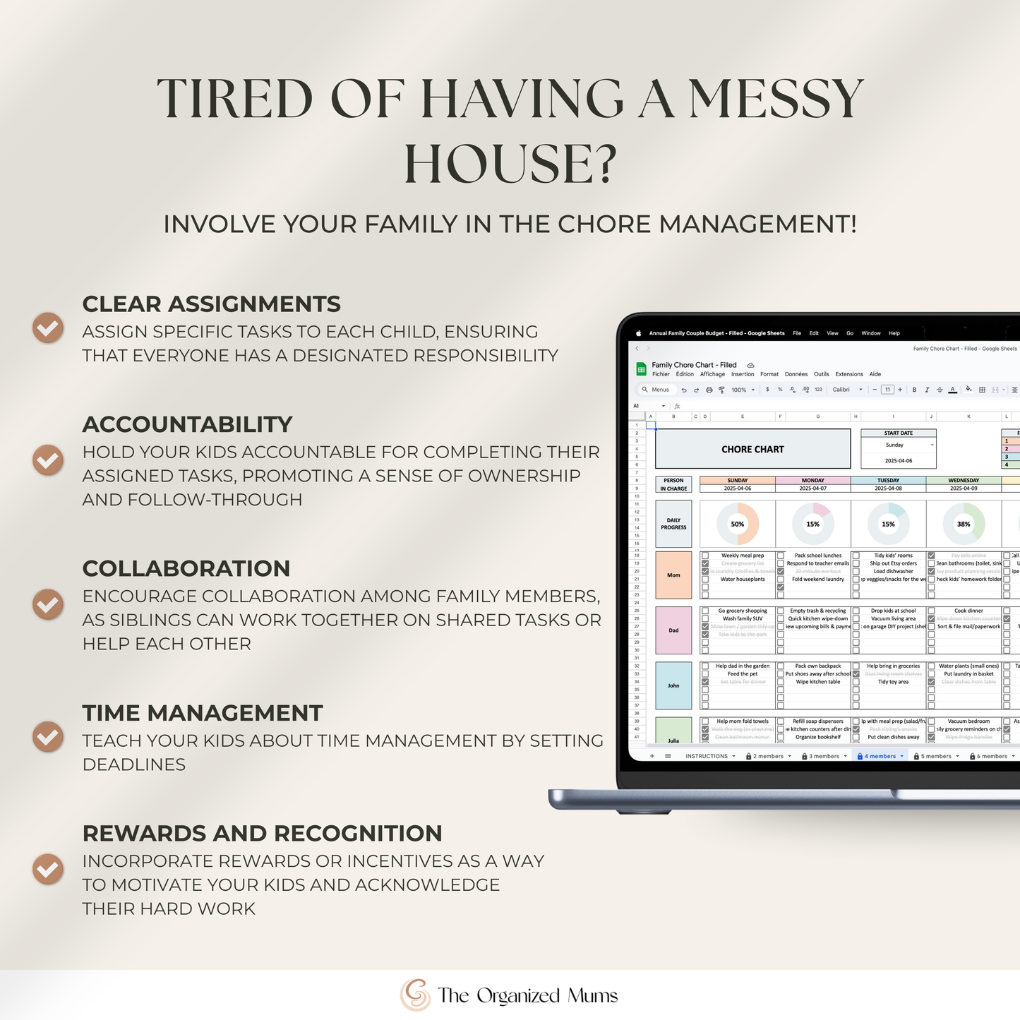 Family Chore Chart