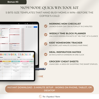 All-in-One Mom Planner (Notion)