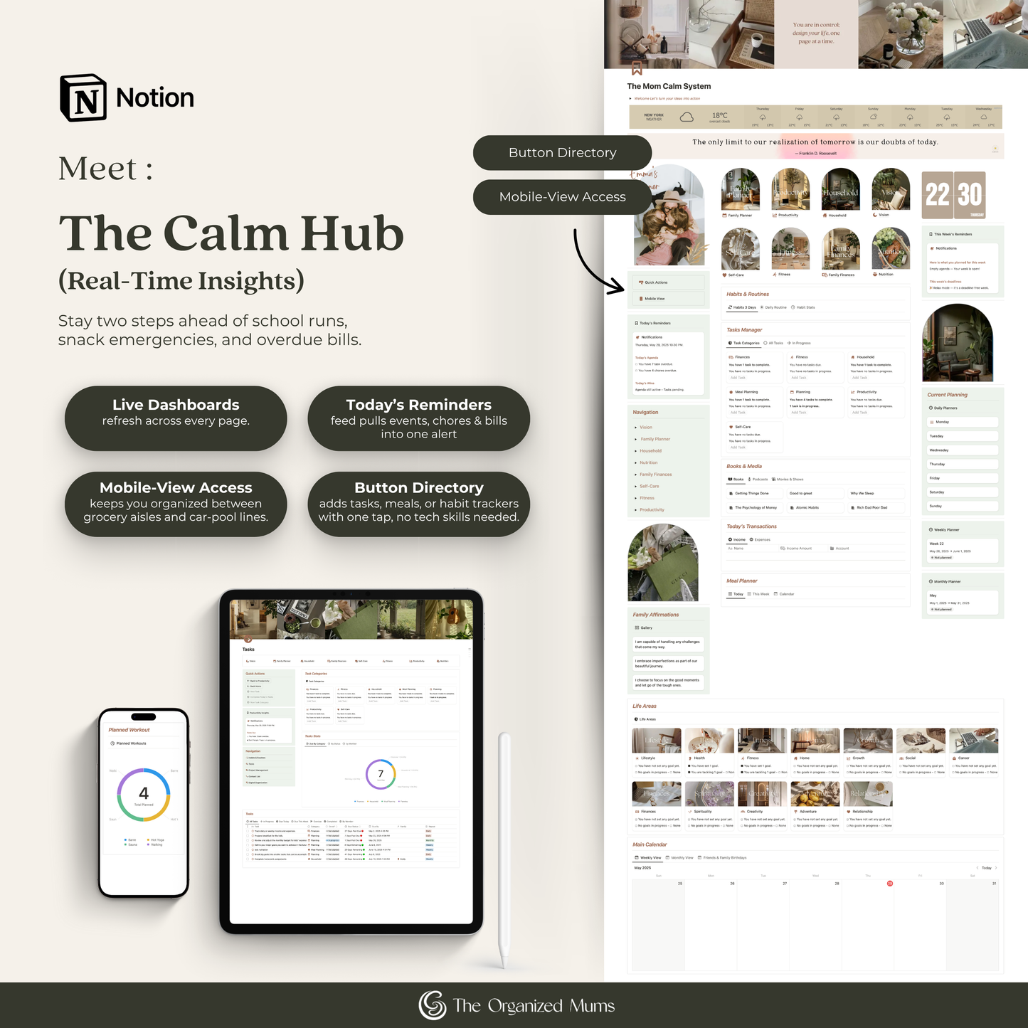 All-in-One Mom Planner (Notion)