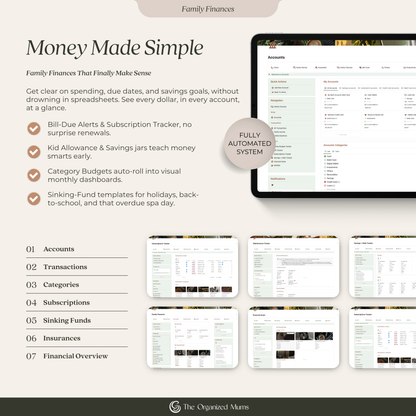 All-in-One Mom Planner (Notion)