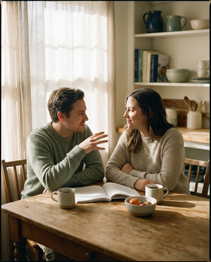 Calm Couple Money Date System