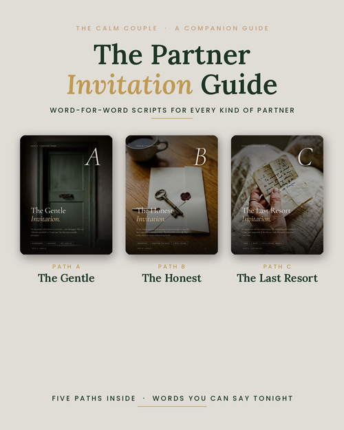 The Partner Invitation Guide — word-for-word scripts, three of five paths previewed