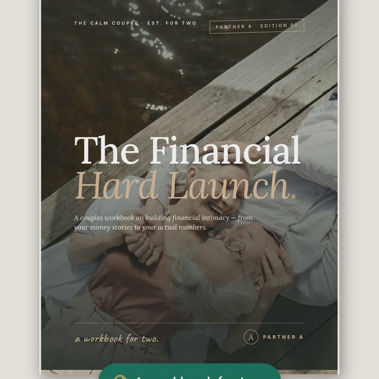 What's Inside tour of The Financial Hard Launch couples workbook — page-by-page walkthrough
