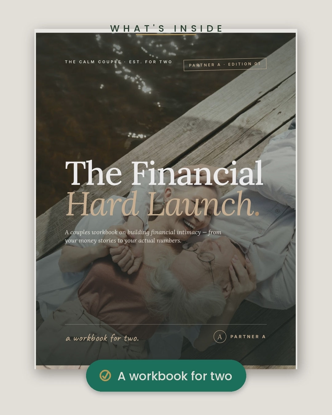 What's Inside tour of The Financial Hard Launch couples workbook — page-by-page walkthrough